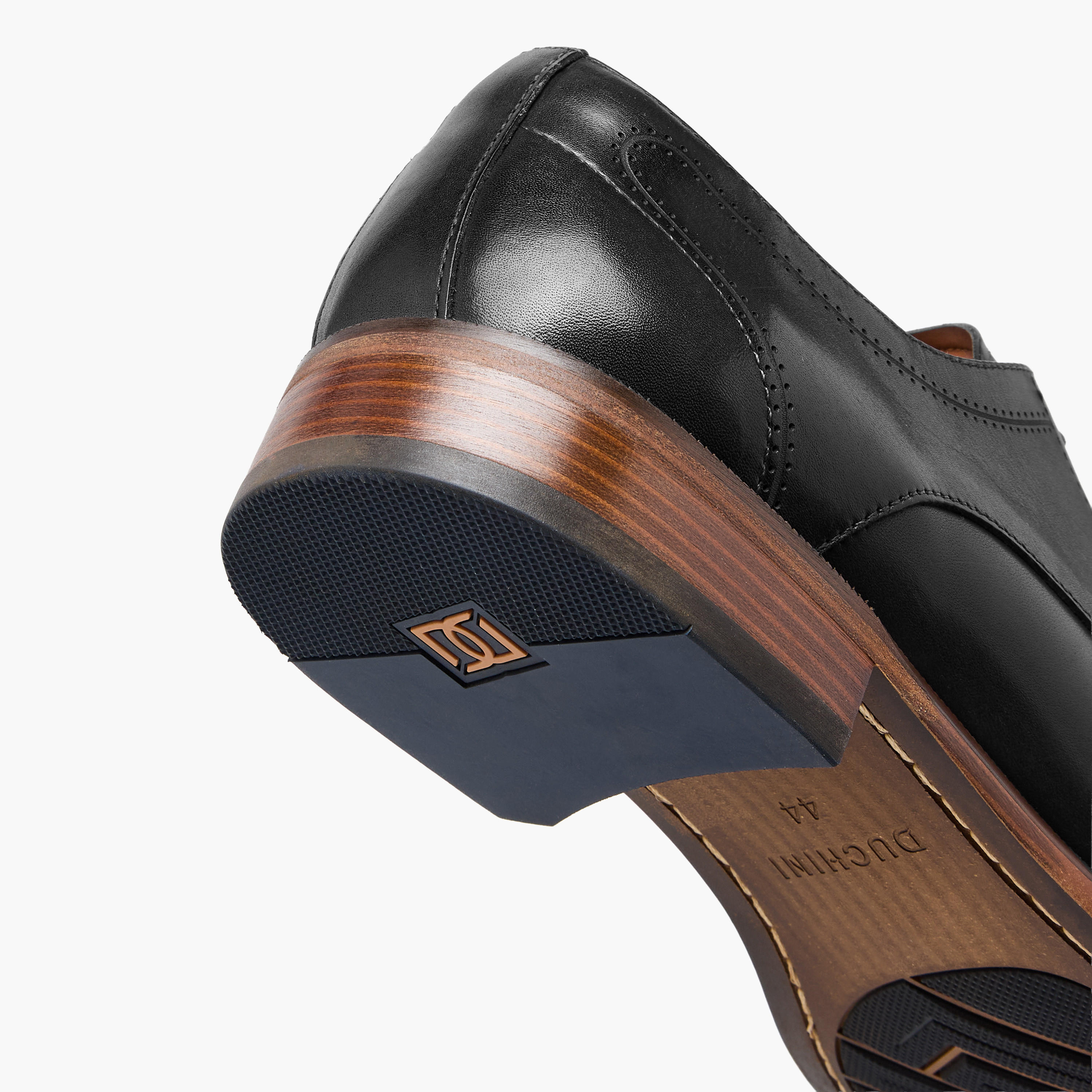 Duchini Men Genuine Leather Lace-Up Derby Shoes-men-shoes-formalshoes-image-5