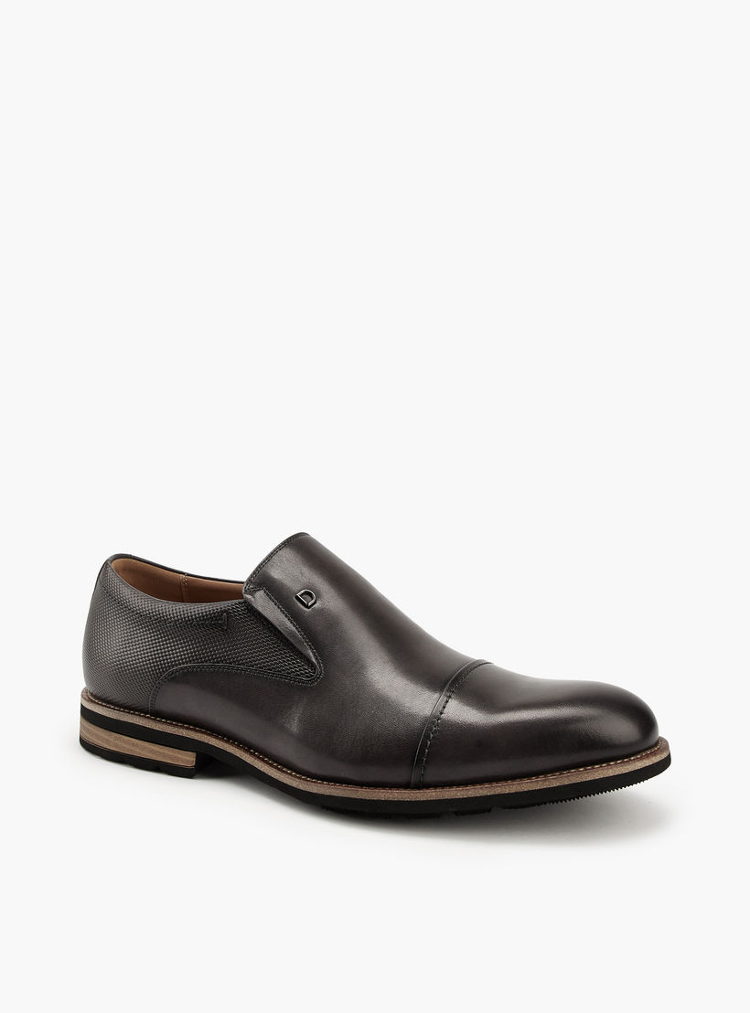 Duchini Men's Leather Solid Slip-On Loafers-men-shoes-loafersandmoccasins-image-3