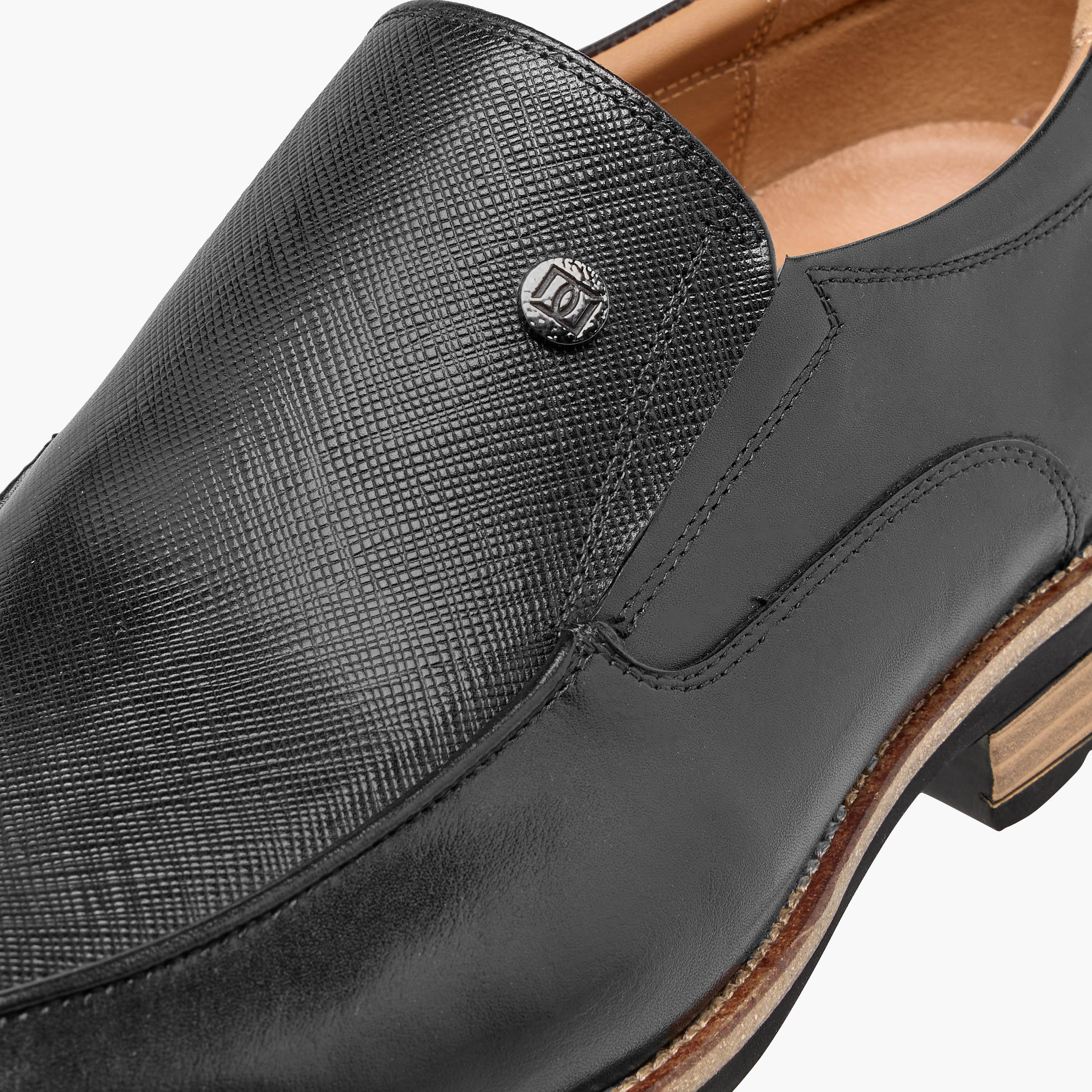 Duchini Men Genuine Leather Slip-On Loafers-men-shoes-loafersandmoccasins-image-4