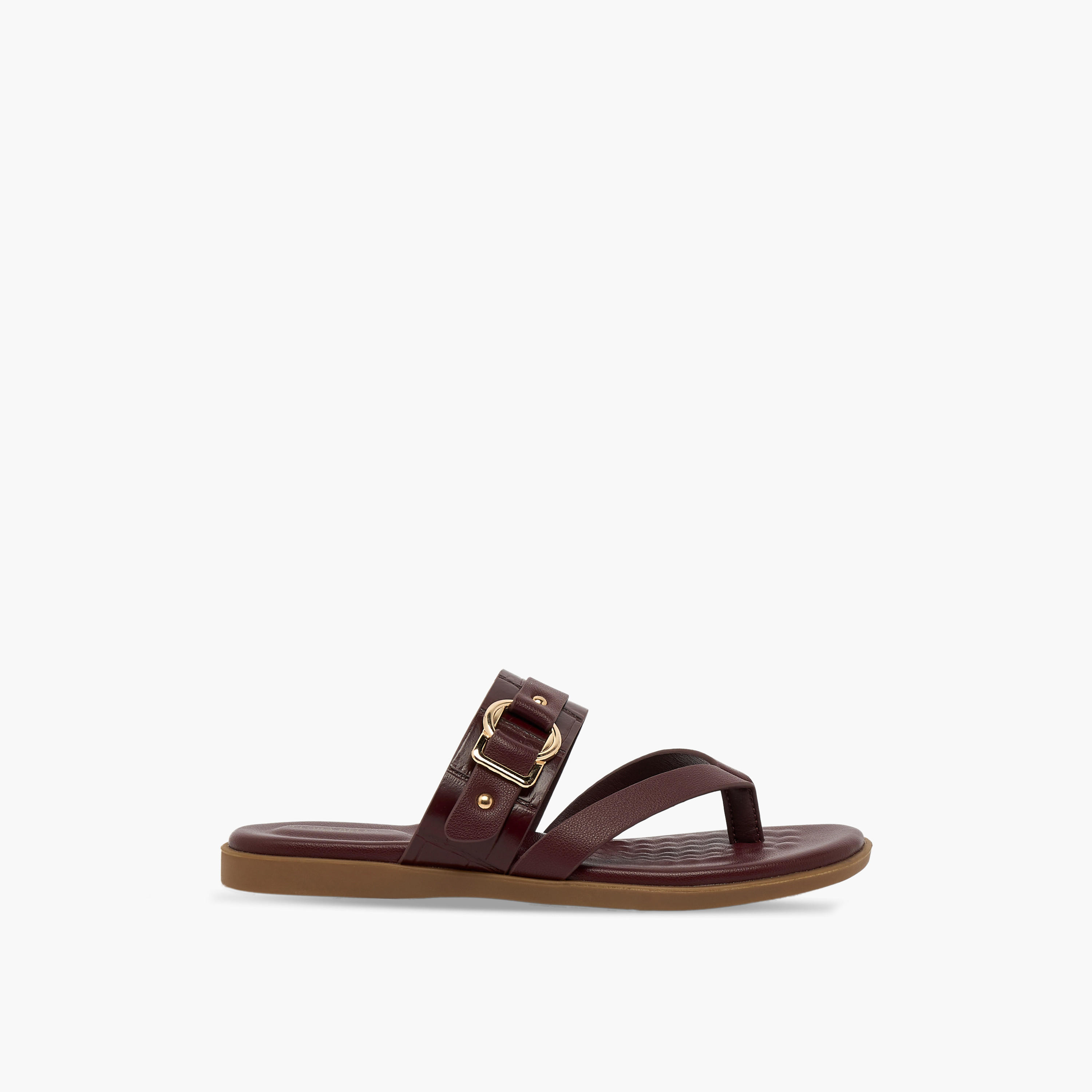 صندل بزينة إبزيم للنساء من فلورا بيلا-women-shoes-flats-sandals-image-11