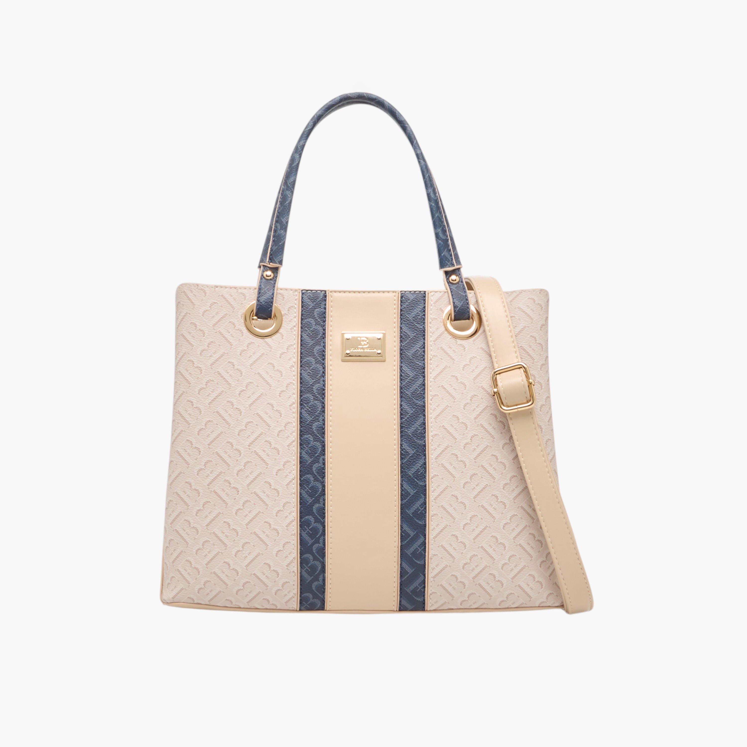 شنطة توتي بحزام قابل للفصل وطبعات مونوجرام من فلورا بيلا-women-bagsandwallets-handbags-image-1