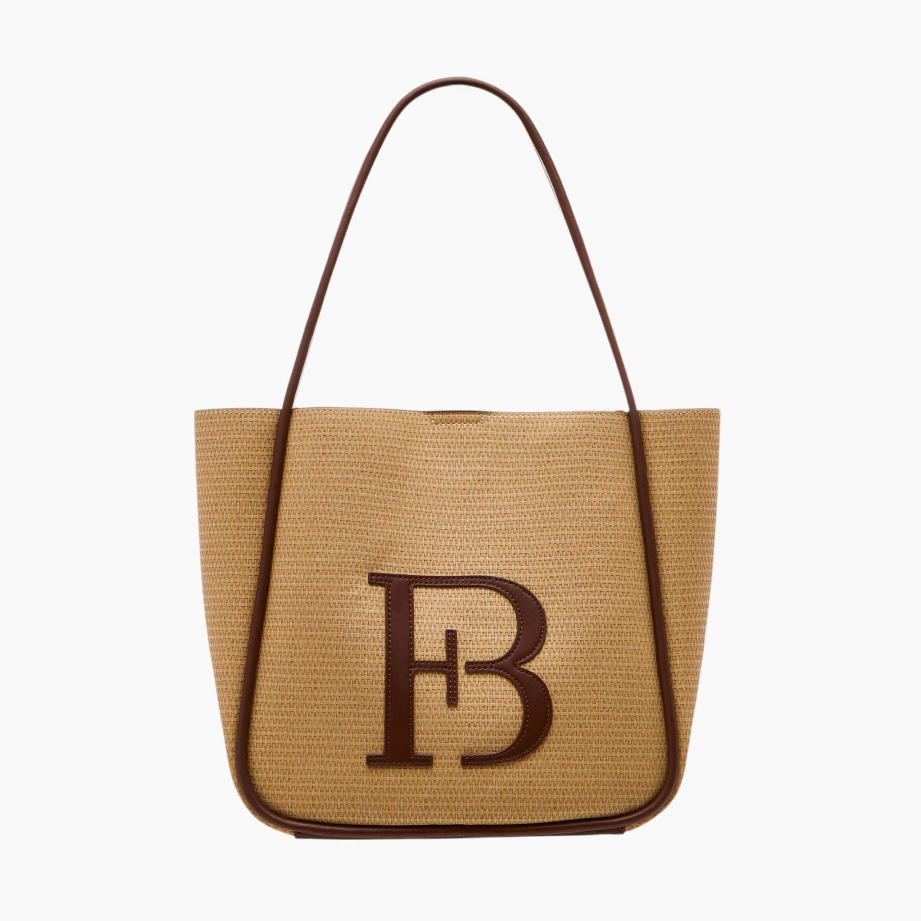 Flora Bella Textured Tote Bag with Double Handle and Pouch-women-bagsandwallets-handbags-image-2