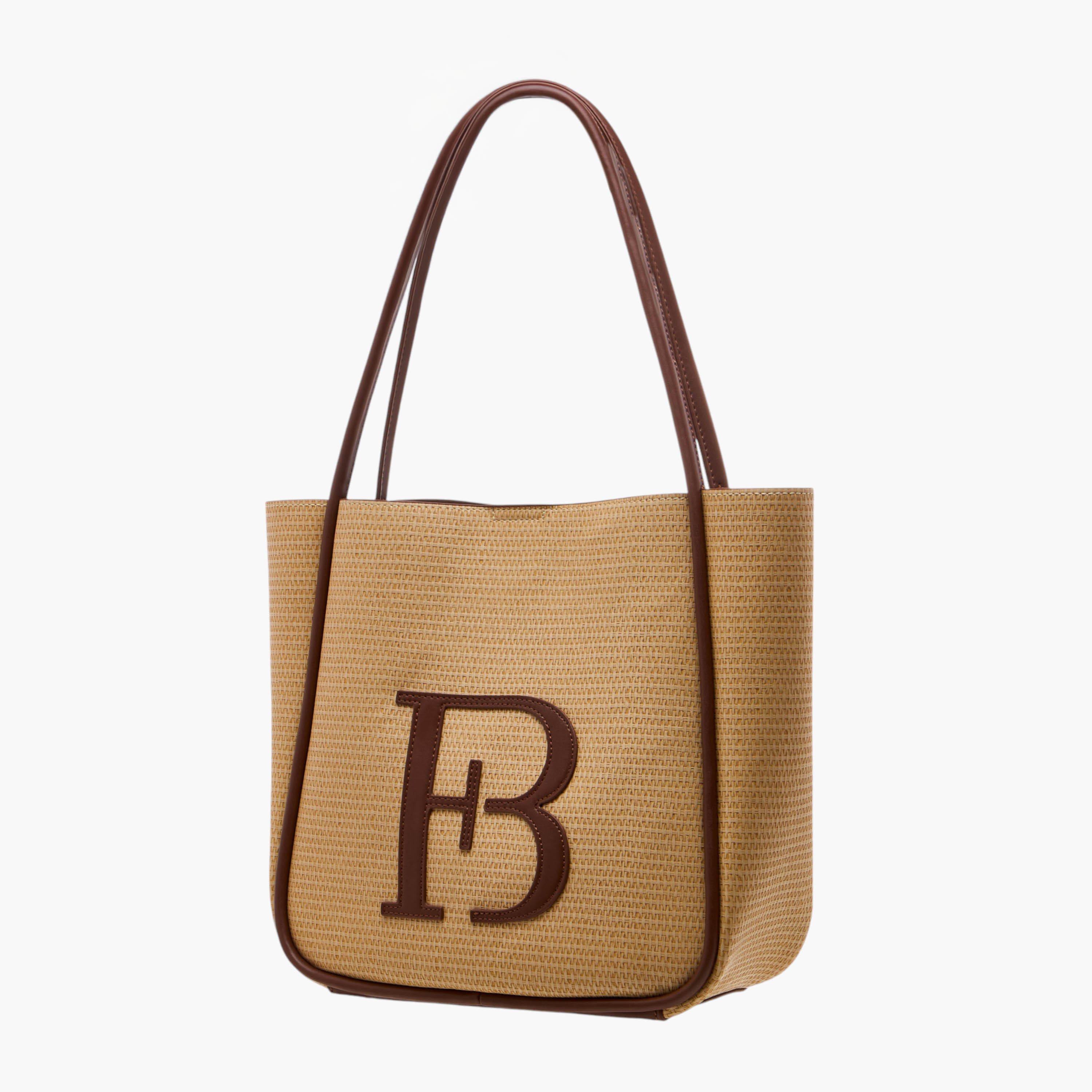 Flora Bella Textured Tote Bag with Double Handle and Pouch-women-bagsandwallets-handbags-image-3