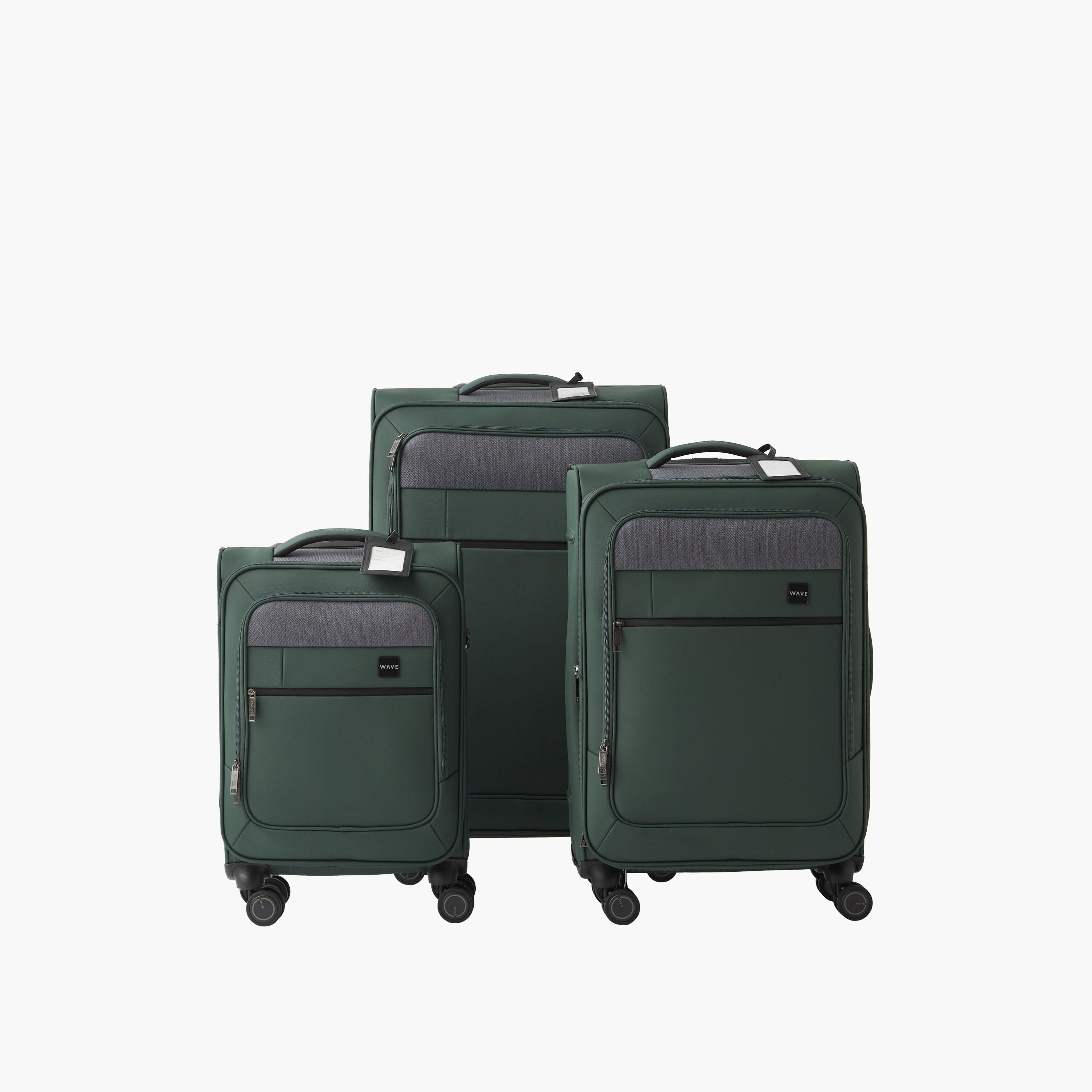 WAVE Colourblock Softcase Trolley Bag with Retractable Handle -  24 Inches Check-In Bag-travel-luggagesandbags-luggage-image-9