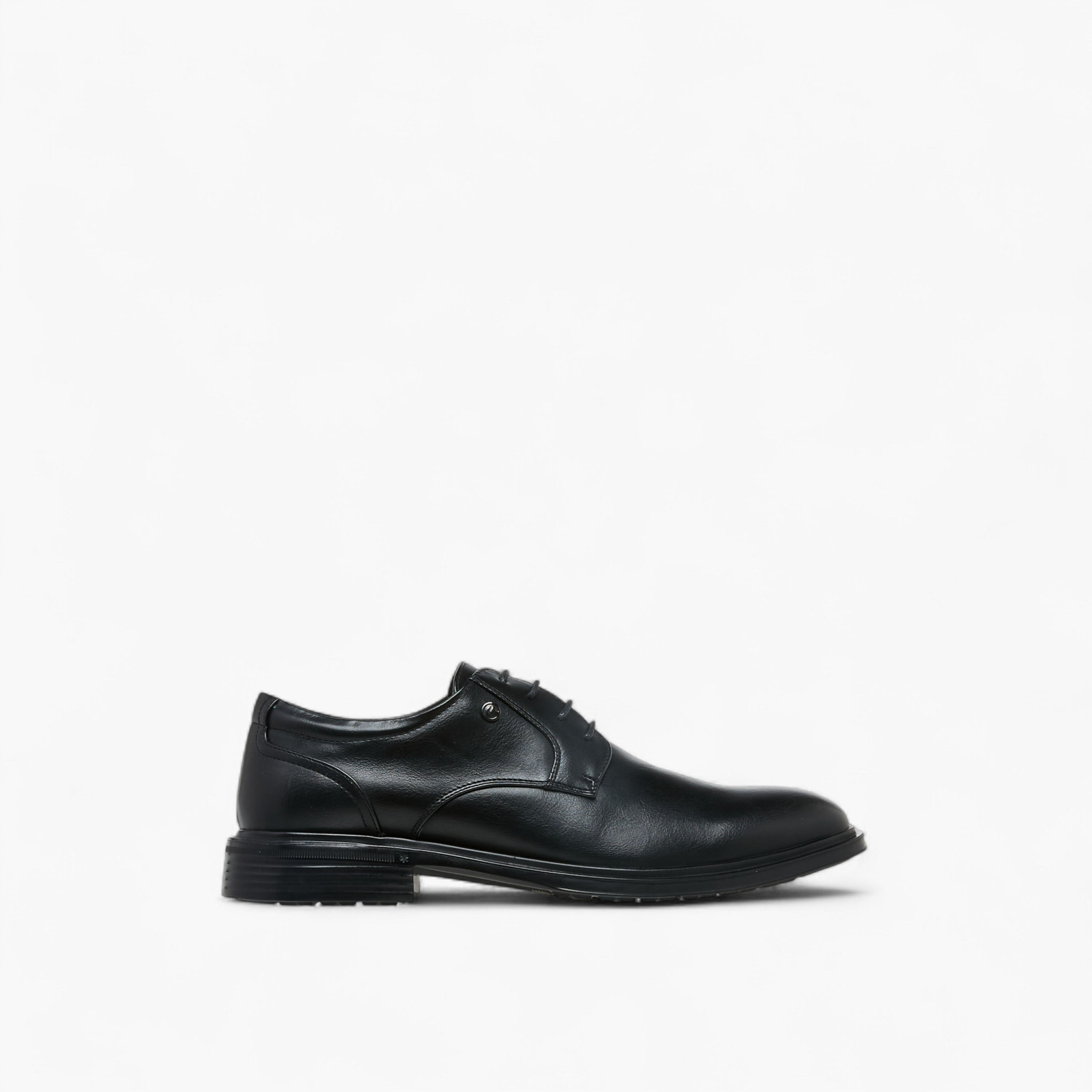 Le Confort Solid Lace-Up Derby Shoes-men-shoes-formalshoes-image-3