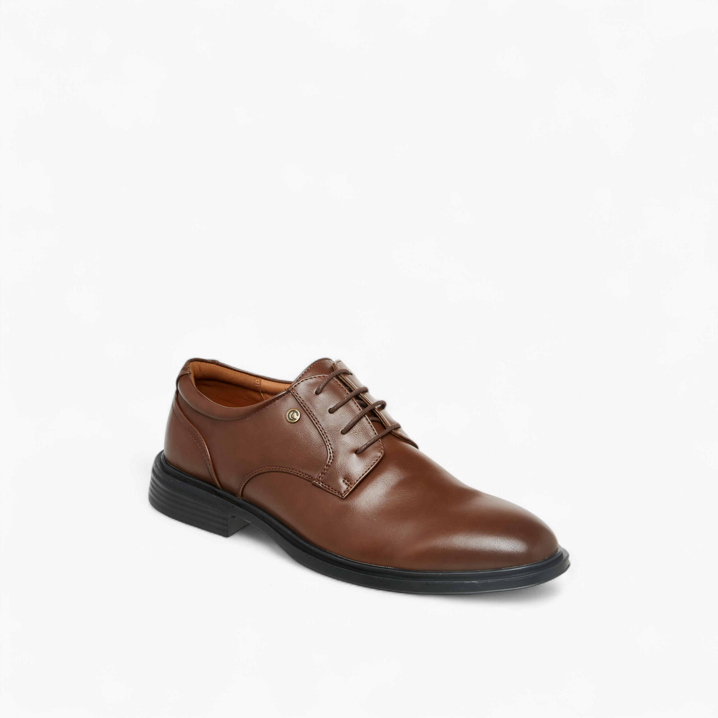 Le Confort Solid Lace-Up Derby Shoes-men-shoes-formalshoes-image-2