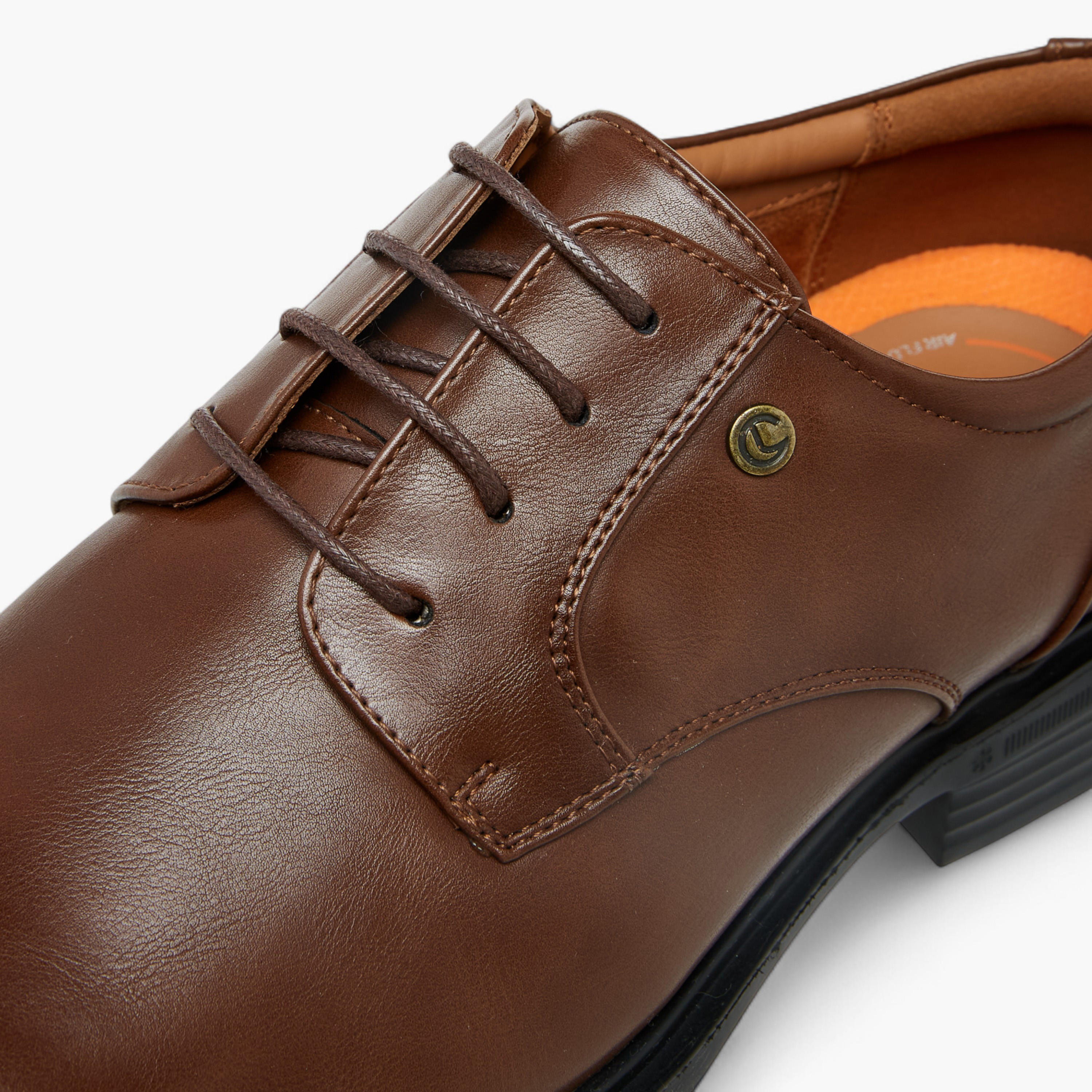 Le Confort Solid Lace-Up Derby Shoes-men-shoes-formalshoes-image-4