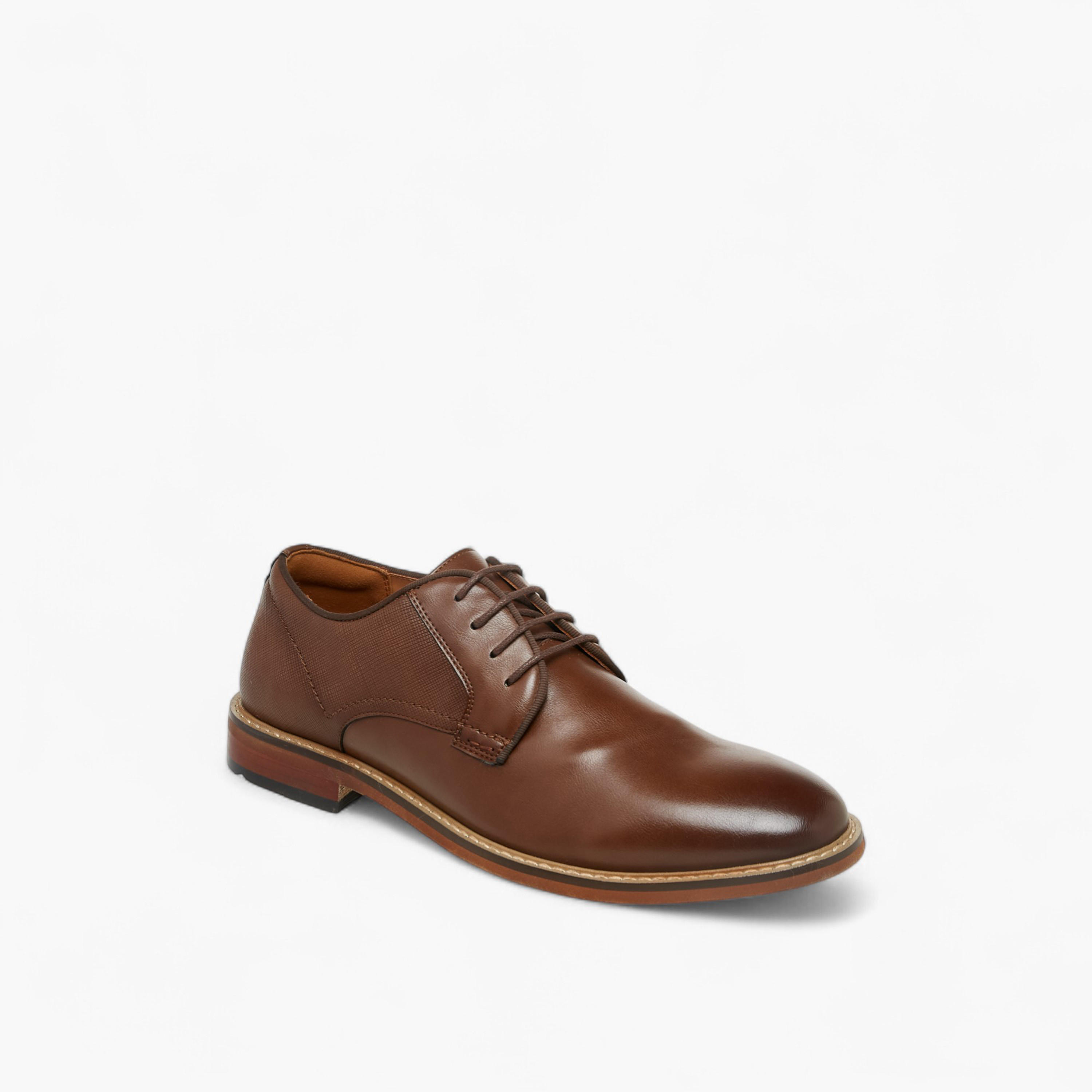 Duchini Men's Solid Lace-Up Derby Shoes-men-shoes-formalshoes-image-2