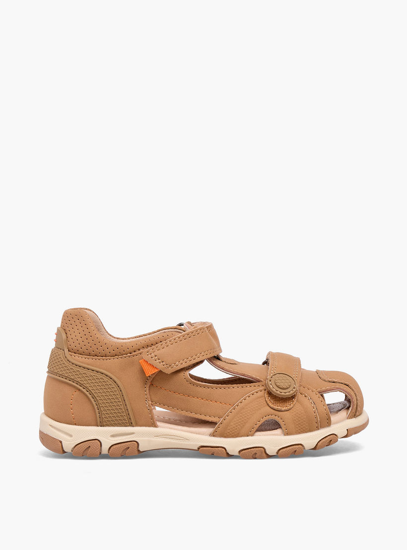 Juniors Boys Hook & Loop Fisherman Sandals-boys-shoes-sandals-image-3